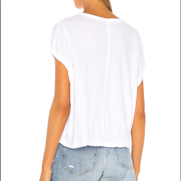 HP - Free People You Rock T-Shirt Top - Optic White - NWT - Picture 2 of 6